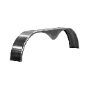 FENDER PARA REMOLQUE 9x72 GOTA ACERO