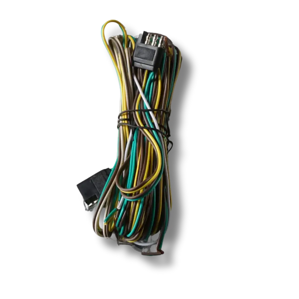 CONECTOR PARA REMOLQUE 4 RV HEMBRA Y MACHO CON CABLE